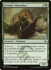 Frontier Mastodon (130) [Fate Reforged]