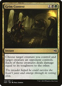 Grim Contest (153) [Fate Reforged]