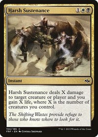 Harsh Sustenance (154) [Fate Reforged]