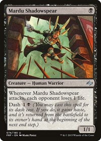 Mardu Shadowspear (74) [Fate Reforged]