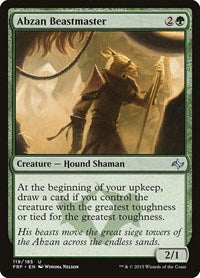 Abzan Beastmaster (119) [Fate Reforged]