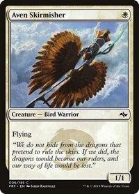 Aven Skirmisher (6) [Fate Reforged]