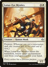 Lotus-Eye Mystics (17) [Fate Reforged]