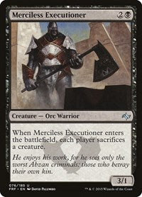 Merciless Executioner (76) [Fate Reforged]