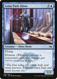 Lotus Path Djinn (39) [Fate Reforged]