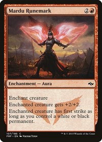 Mardu Runemark (107) [Fate Reforged]