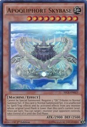 Apoqliphort Skybase (SECE-EN023) - Secrets of Eternity 1st Edition
