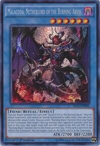 Malacoda, Netherlord of the Burning Abyss (SECE-EN085) [Secrets of Eternity]