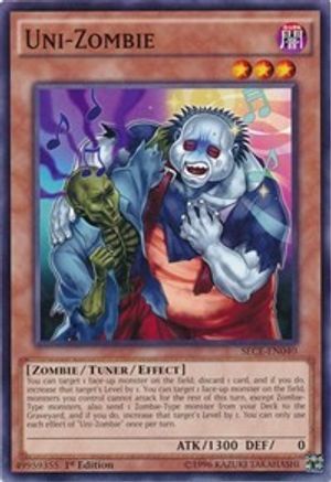 Uni-Zombie (SECE-EN040) - Secrets of Eternity 1st Edition