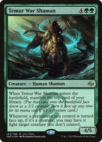 Temur War Shaman (142) [Unique and Miscellaneous Promos]