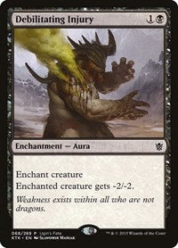 Debilitating Injury (68) [Ugin's Fate Promos]