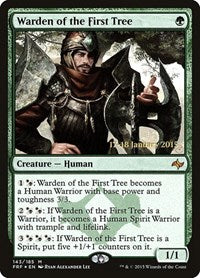 Warden of the First Tree (143) [Prerelease Cards]