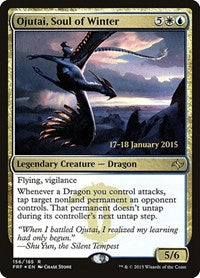 Ojutai, Soul of Winter (156) [Prerelease Cards]