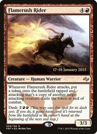 Flamerush Rider (99) [Prerelease Cards]