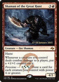 Shaman of the Great Hunt (113) [Prerelease Cards]
