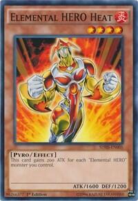 Elemental HERO Heat (SDHS-EN005) [Structure Deck: HERO Strike]