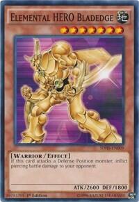 Elemental HERO Bladedge (SDHS-EN009) [Structure Deck: HERO Strike]