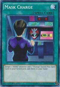 Mask Charge (SDHS-EN021) [Structure Deck: HERO Strike]
