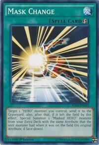 Mask Change (SDHS-EN022) [Structure Deck: HERO Strike]