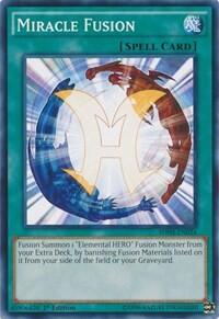 Miracle Fusion (SDHS-EN024) [Structure Deck: HERO Strike]
