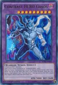 Contrast HERO Chaos (SDHS-EN041) [Structure Deck: HERO Strike]