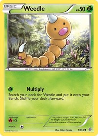Weedle (1/160) [XY - Primal Clash]