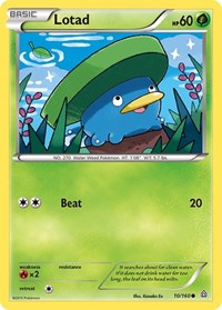 Lotad (10/160) [XY - Primal Clash]