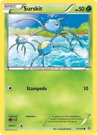 Surskit (13/160) [XY - Primal Clash]