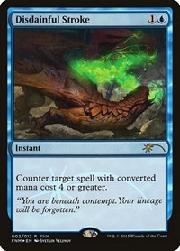 Disdainful Stroke (2) [FNM Promos]