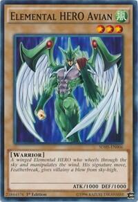 Elemental HERO Avian (SDHS-EN006) [Structure Deck: HERO Strike]
