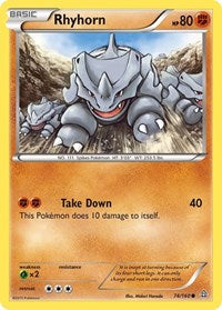 Rhyhorn (74/160) [XY - Primal Clash]