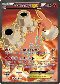 Camerupt EX (146 Full Art) (146/160) [XY - Primal Clash]