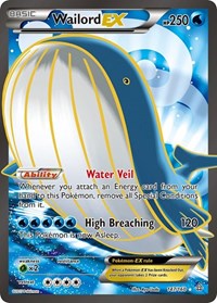Wailord EX (147 Full Art) (147/160) [XY - Primal Clash]