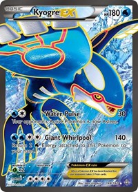 Kyogre EX (148 Full Art) (148/160) [XY - Primal Clash]