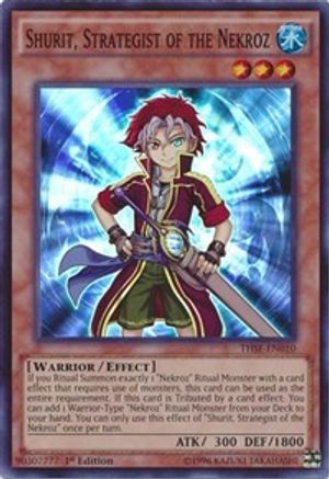 Shurit, Strategist of the Nekroz (THSF-EN010) - The Secret Forces 1st Edition