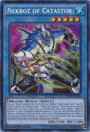 Nekroz of Catastor (THSF-EN018) - The Secret Forces 1st Edition