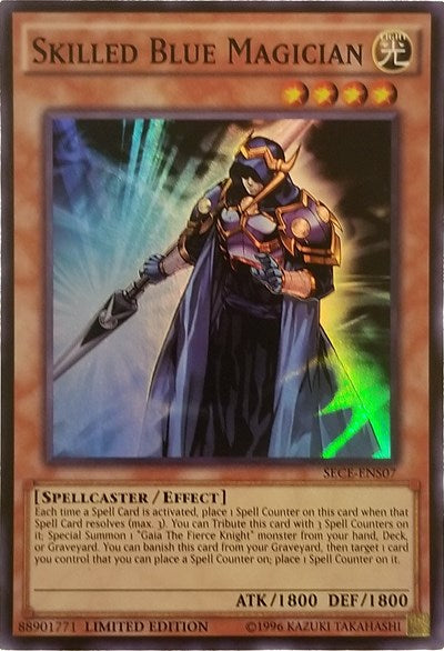 Skilled Blue Magician (SE) (SECE-ENS07) [Secrets of Eternity]