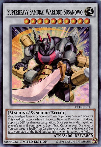 Superheavy Samurai Warlord Susanowo (SE) (SECE-ENS11) [Secrets of Eternity]