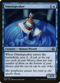 Omenspeaker (39) [Duel Decks: Elspeth vs. Kiora]