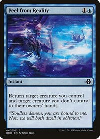 Peel from Reality (40) [Duel Decks: Elspeth vs. Kiora]