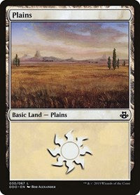Plains (030) (30) [Duel Decks: Elspeth vs. Kiora]