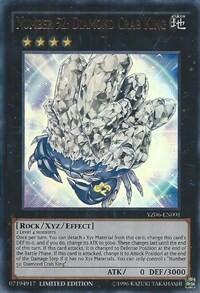 Number 52: Diamond Crab King (YZ06-EN001) [Yu-Gi-Oh! ZEXAL Manga Promotional Cards]