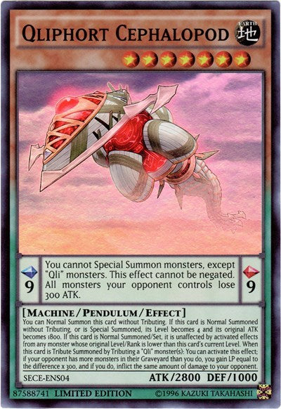 Qliphort Cephalopod (SE) (SECE-ENS04) [Secrets of Eternity]
