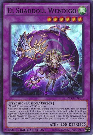 El Shaddoll Wendigo (SE) (SECE-ENS10) [Secrets of Eternity]