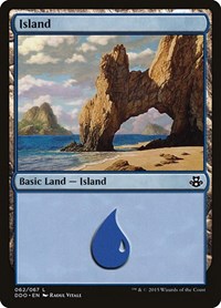 Island (062) (62) [Duel Decks: Elspeth vs. Kiora]