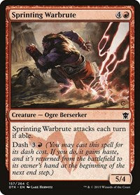 Sprinting Warbrute (157) [Dragons of Tarkir]