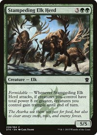 Stampeding Elk Herd (208) [Dragons of Tarkir]