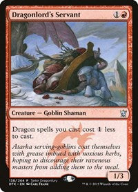 Dragonlord's Servant (138) [Tarkir Dragonfury Promos]