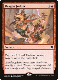 Dragon Fodder (135) [Tarkir Dragonfury Promos]