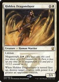 Hidden Dragonslayer (23) [Dragons of Tarkir]
